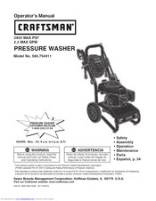 Craftsman 580.754911 Operator's Manual