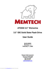 Memtech AT3550 Wolverine User Manual