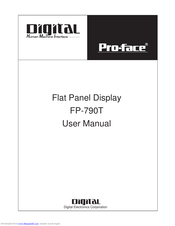 Pro-face FP-790T User Manual
