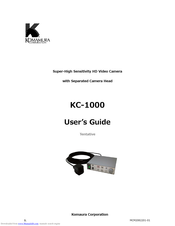 komamura KC-1000 User Manual