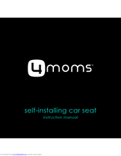 4moms self-installing car seat Instruction Manual