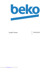 Beko FSP1651W Manual