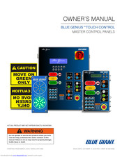 Blue Giant Blue Genius Touch Control Owner's Manual