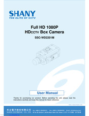 SHANY SSC-WD2201M User Manual