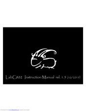 Capricorn RC LabC802 Instruction Manual