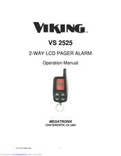 MEGATRONIX VS 2525 Operation Manual