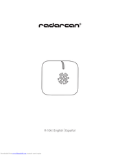 RADARCAN R-106 User Manual