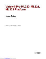 Xilinx Virtex-II Pro ML321 User Manual