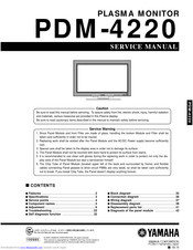 Yamaha PDM-4220 Service Manual