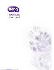 BenQ SL550 User Manual