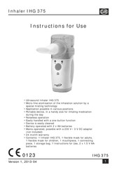 DITTMANN IHG 375 Instructions For Use Manual