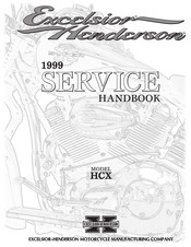 EXCELSIOR HENDERSON HCX 1999 Service Handbook