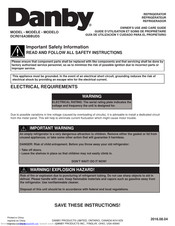 Danby DCR016A3BBUD5 Owner's Use And Care Manual
