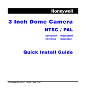 Honeywell HD3VC4SAX Quick Install Manual