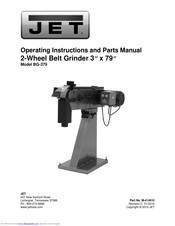 Jet BG-379 Operating Instructions And Parts Manual