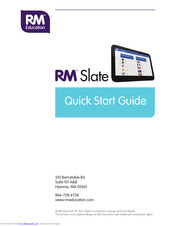 RM Education Slate Quick Start Manual
