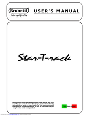 Brunetti Star-T-rack User Manual