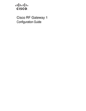 Cisco RF Gateway 1 Configuration Manual