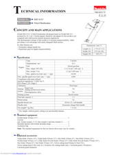 Makita RBC411U Technical Information
