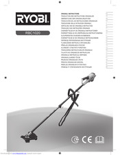 Ryobi RBC1020 Original Instructions Manual