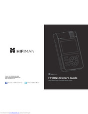HiFiMAN HM802s Owner's Manual