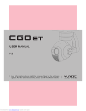 YUNEEC CGOET User Manual