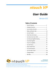 Sorenson ntouch VP User Manual