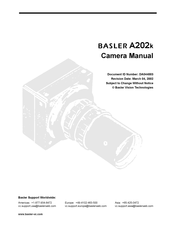 Basler A202K Manual