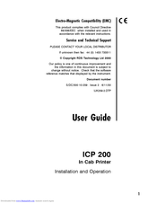 RDS ICP 200 User Manual