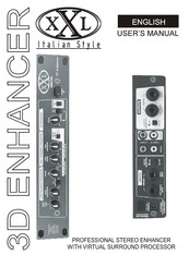 XXL 3D ENHANCER User Manual