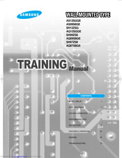 Samsung AQ07P8GE Training Manual