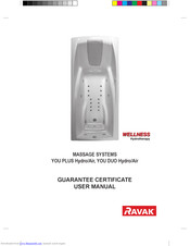 RAVAK YOU PLUS Hydro/Air User Manual
