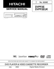 Hitachi DVPF2E Service Manual