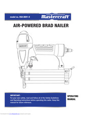 MasterCraft 058-8691-0 Operating Manual