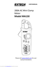 Extech Instruments MA130 User Manual