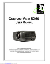 3D Perception COMPACTVIEW SX60 User Manual