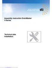 STI DrainMaster V 1190 Assembly Instruction Manual