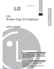 LG LWHD8OO8R Owner's Manual