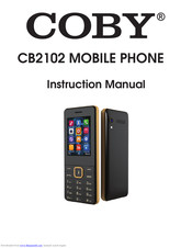 Coby CB2102 Instruction Manual