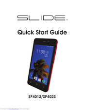 SLIDE SP4013 Quick Start Manual