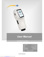PCE Instruments PCE-CSM 10 User Manual
