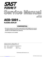 SAST AED-5001 Service Manual