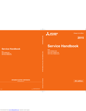 Mitsubishi PWFY-P36NMU-E2-AU Service Handbook