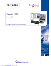 Optelecom-nkf Siqura i-NVR Installation Manual