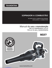 Tramontina SC27 Use And Maintenance Manual