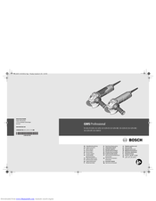 Bosch GWC Professional 15-125 CIT Original Instructions Manual