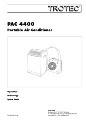Trotec PAC 4400 Operating Instructions Manual