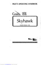 Cessna SKYHAWK 1976 Pilot Operating Handbook