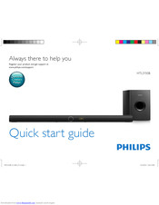 Philips HTL3150B Quick Start Manual