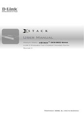 D-Link xStack DES-3800 Series User Manual